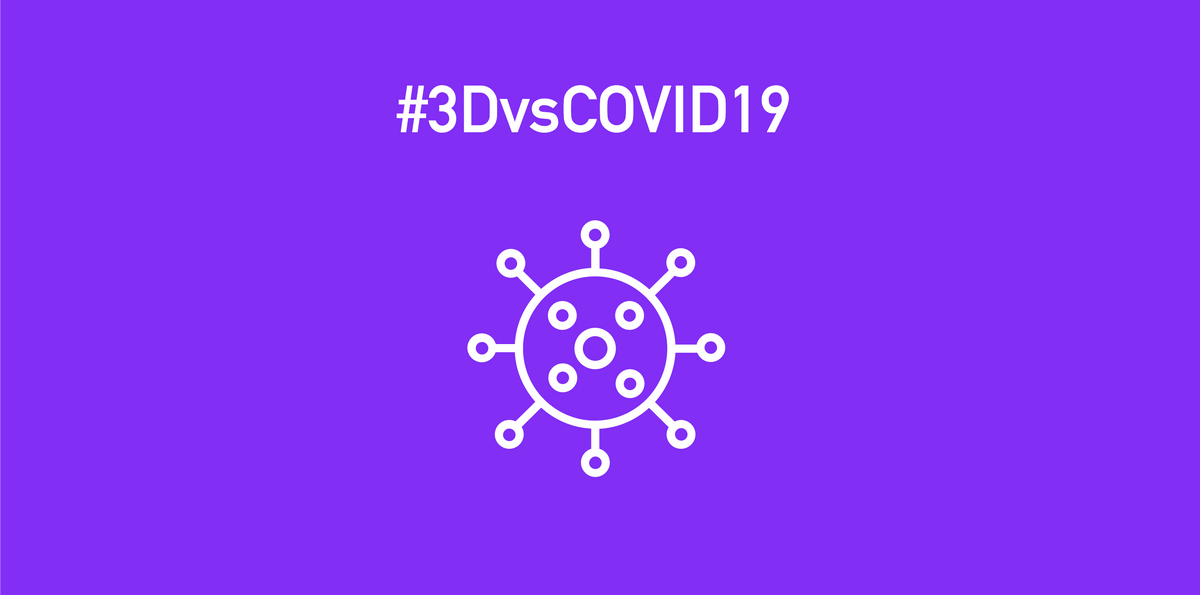 #3DvsCOVID19. 3D printable models helping to fight against the coronavirus