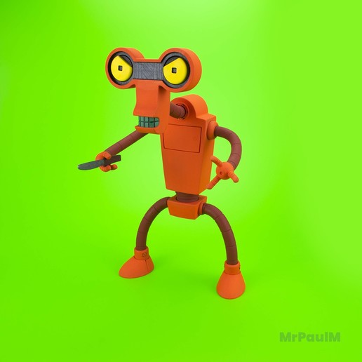Roberto Robot by MrPaulM
