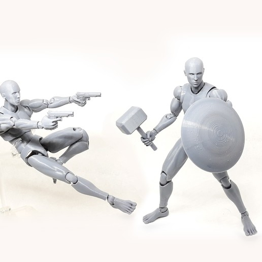 Mr Figure v02 The 3D Printed Action Figure by Adel85