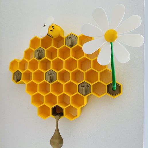 Bee Keys Holder by Julien Roinard