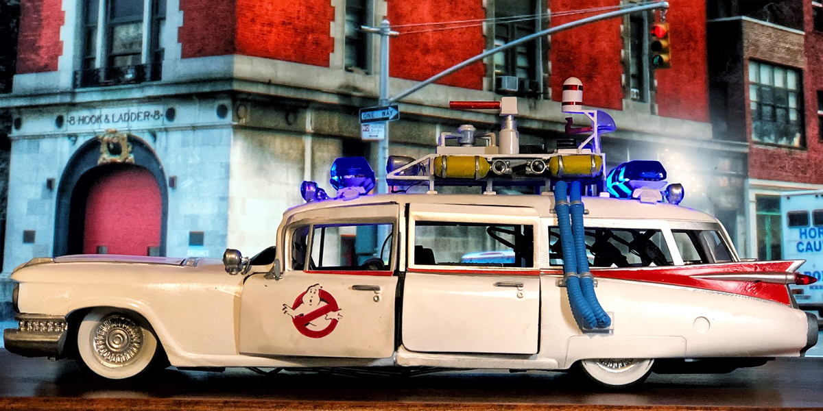 STL files of Ecto-1 from Ghostbusters Movie