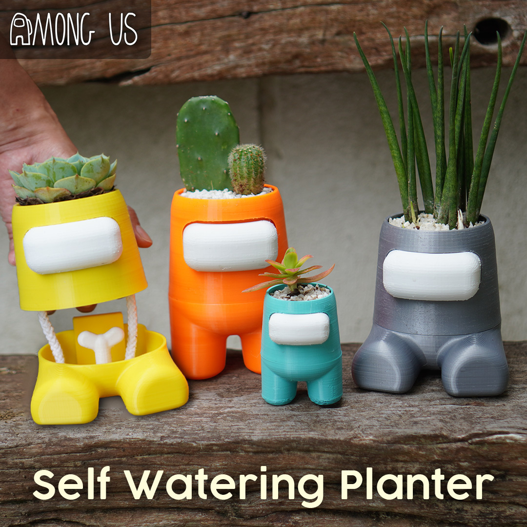 Among Us Self Watering Planter