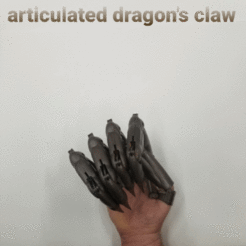 Articulated Dragon Claws by LittleTup