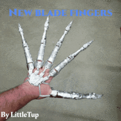 Robot Blades Fingers by LittleTup