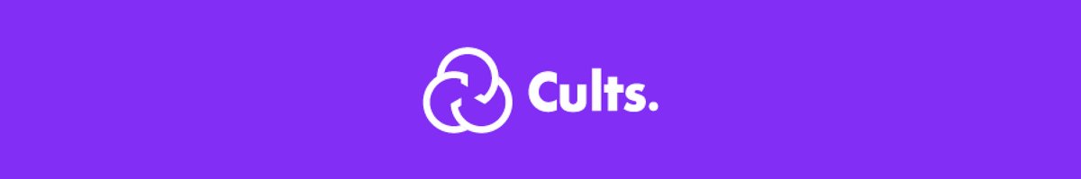 Thank you very much for opening our new Cults newsletter!