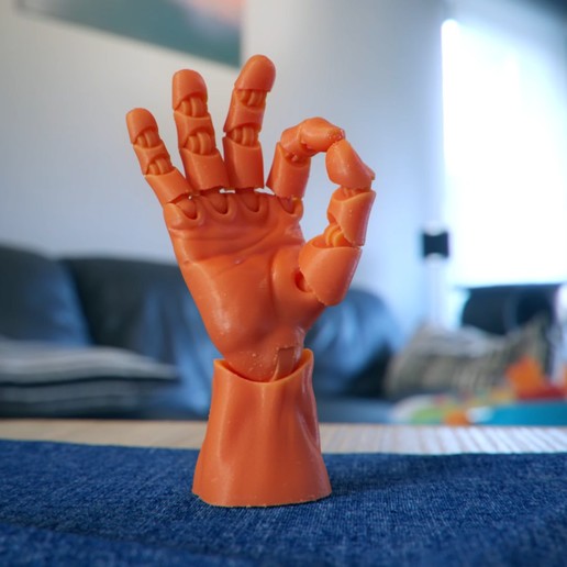 Articulated Poseable Hand