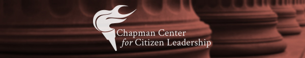Chapman Center for Citizen Leadership Header Image