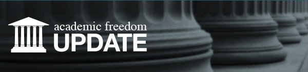 Academic Freedom Update Header Image