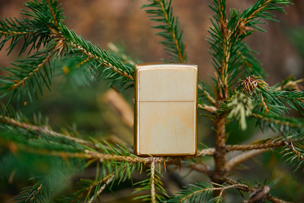 Zippo x Woodchuck Lighter in Pine Tree
