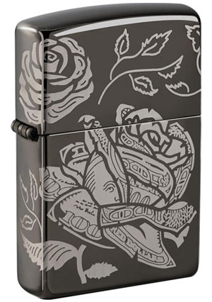 Money Rose Design Lighter