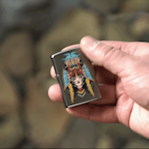 Two Faces Design Lighter