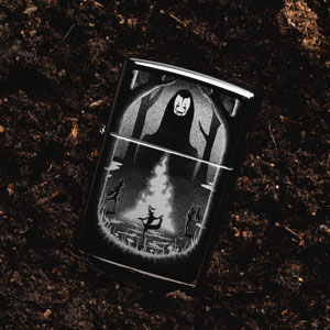 Dark Dancing Fire Design Lighter