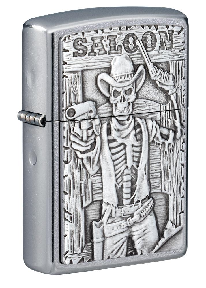 Image of Saloon Skull Emblem Design