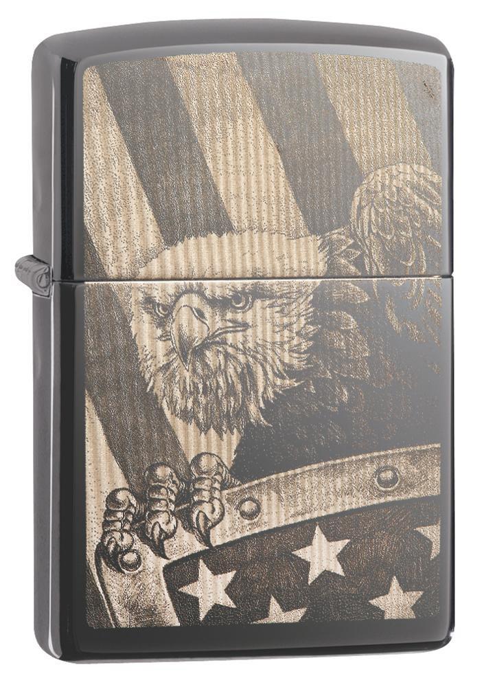 Image of Eagle and Flag Design