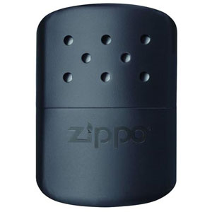 Black 12-Hour Refillable Hand Warmer