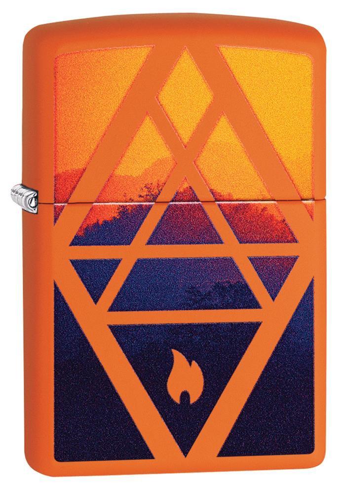 Image of Geometric Flame Design