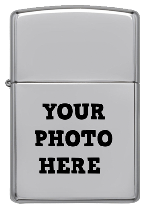 Customizable Zippo lighter - add your photo here