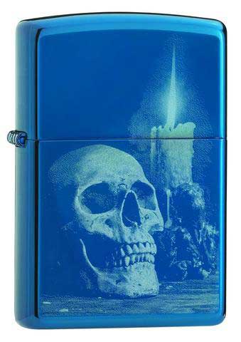 Skull Design Steampunk Beetle Zippo Windproof Lighter