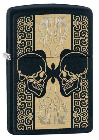 Skulls Steampunk Beetle Zippo Windproof Lighter