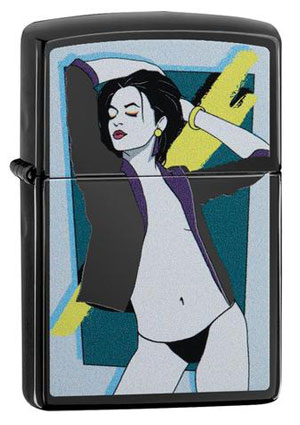 Pop Art Woman Lighter