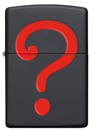 Mystery Lighter Placeholder Image - actual lighter designs will vary and are selected at random.