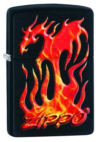Zippo Flaming Dragon Design Zippo Windproof Lighter