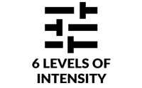 6 levels of intensity