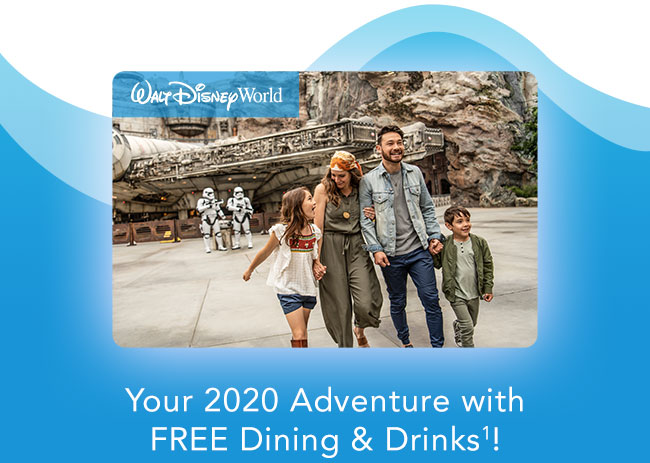 Your 2020 Adventure with FREE Dining & Drinks(1)!