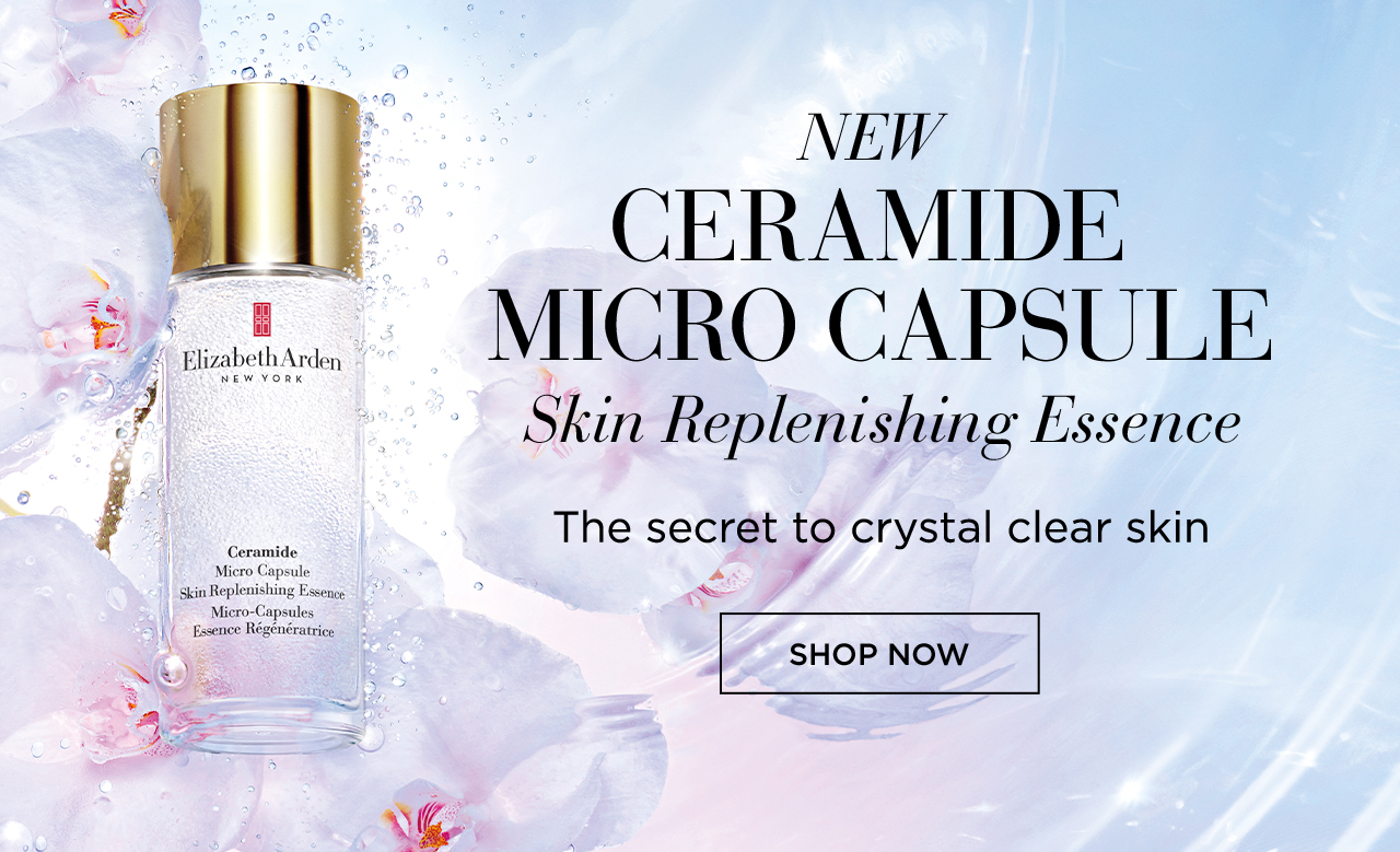 New Ceramide Micro Capsule Skin Replenishing Essence. The secret to crystal clear skin shop Now