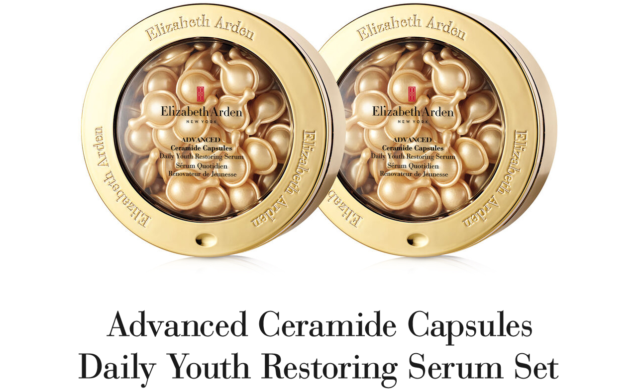 Advanced Ceramide Capsules Daily Youth Restoring Serum Set