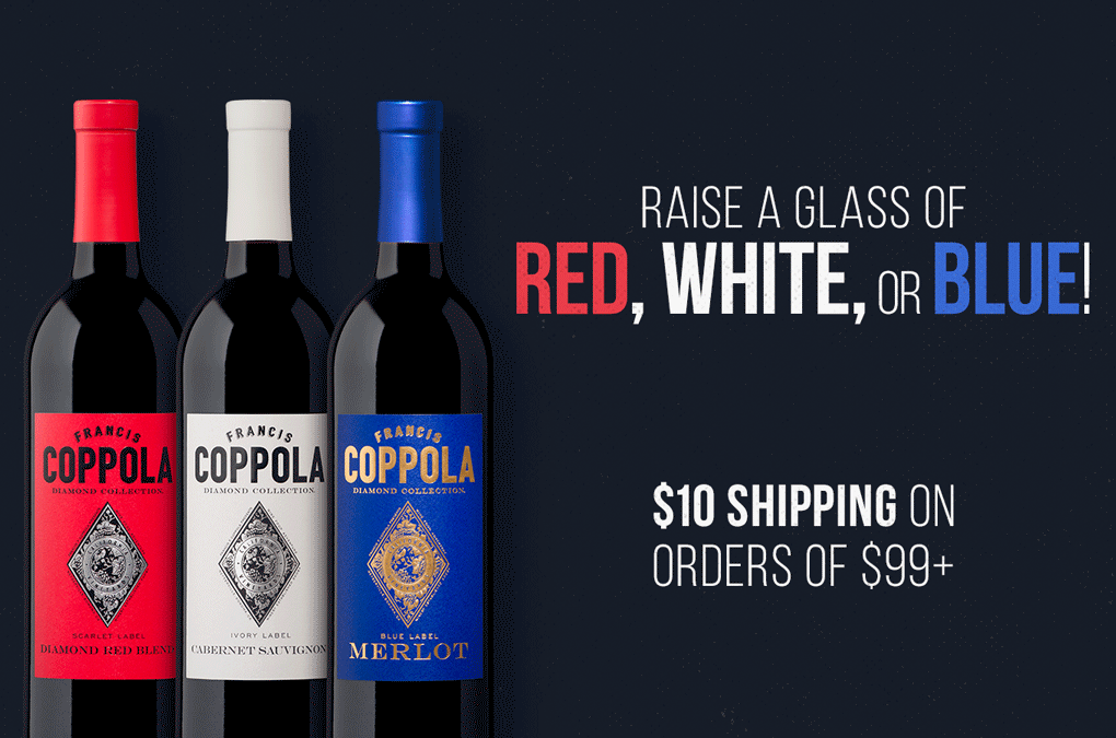 Raise A Glass of Red, White, or Blue!