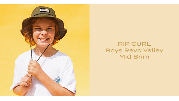 RIP CURL Boys Revo Valley Mid Brim
