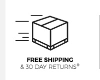 Free Shipping and 30 Day Returns#