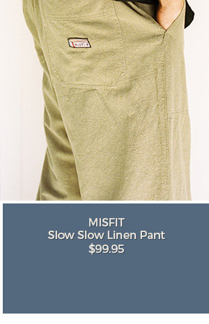 Misfit Slow Slow Linen Short 