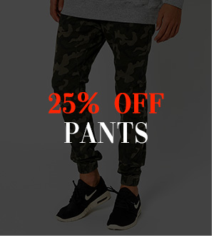 25 percent off Pants