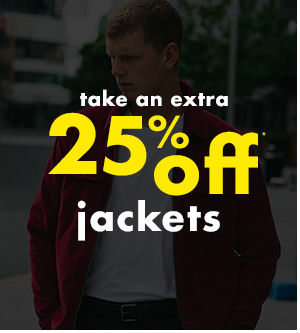 25 percent off jackets
