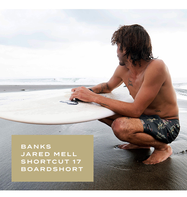 Banks Jared Mell Shortcut 17 Boardshort