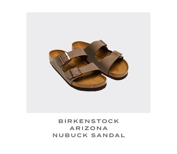 Birkenstock Regular Arizona Nubuck Sandal