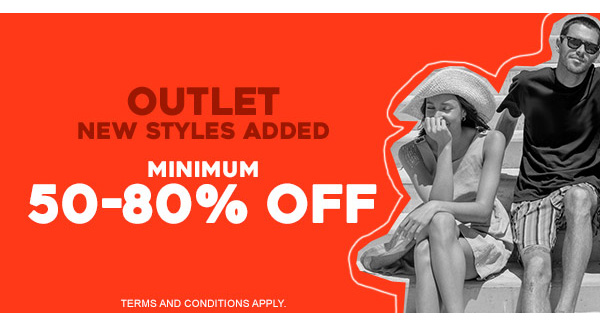 Outlet New Styles Added