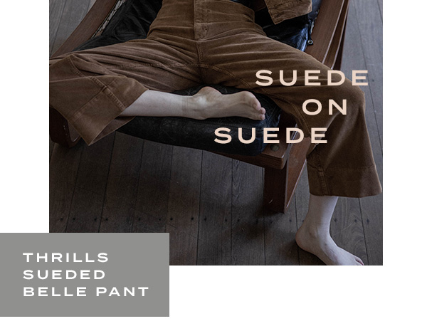 Thrills Sueded Belle Pant