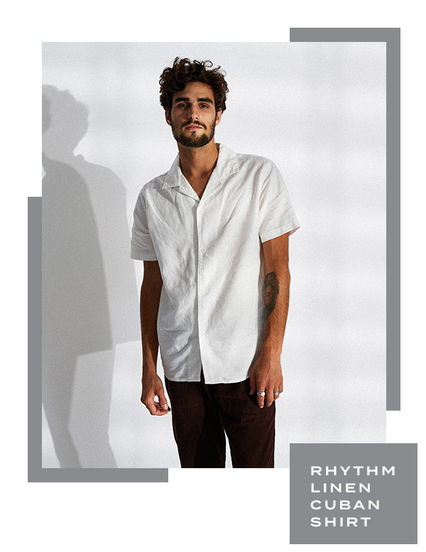 Rhythm Linen Cuban Shirt