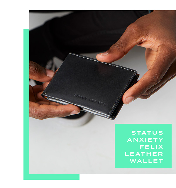 Status Anxiety Felix Leather Wallet