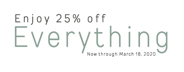 25% off Everything Graphic