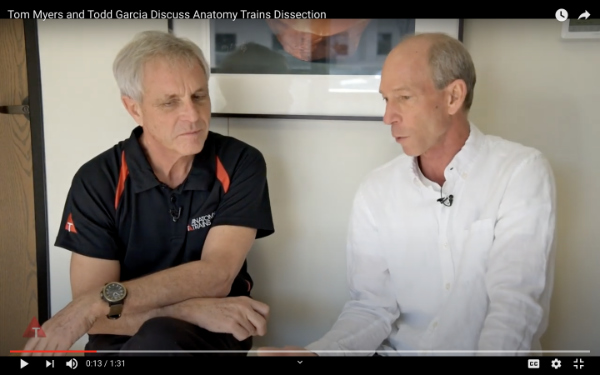 Tom Myers and Todd Garcia Discuss Anatomy Trains Dissection Discussion