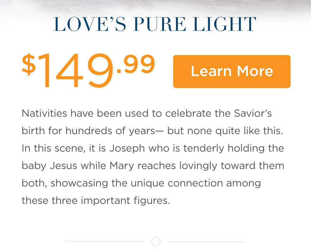Love's Pure Light Nativity