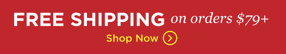 Free shipping on orders $79+