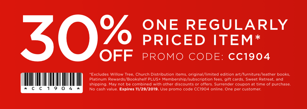 30% Off One Regularly Priced Item