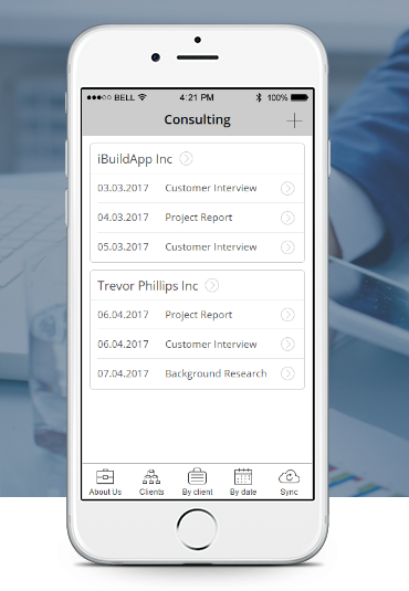 New Consulting App Logs Expenses and Clients