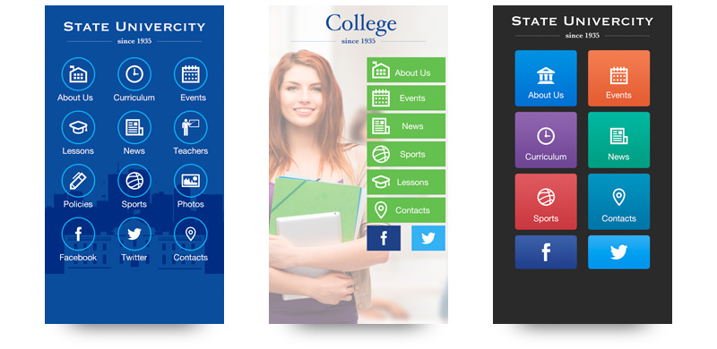 New Designs for Educations Apps