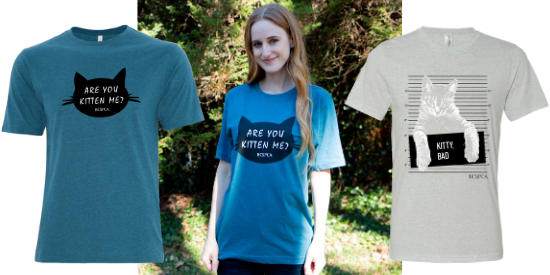 Cat unisex t-shirts